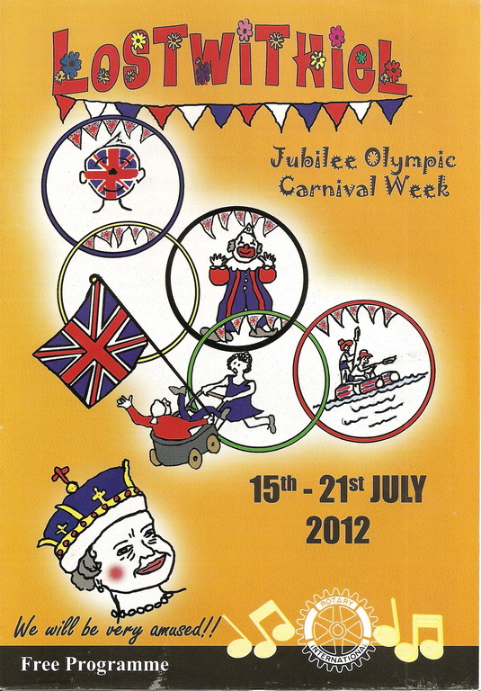 2012 Lostwithiel Carnival Programme Page 01